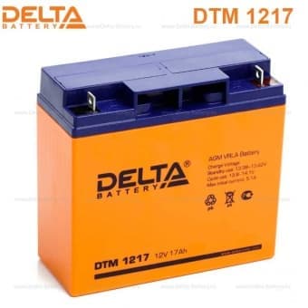 Аккумулятор Delta DTM 1217 12В/17Ач