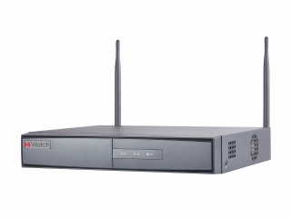 Видеорегистратор HiWatch DS-N304W(В) WiFi сетевой 4-канальный