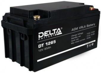 Аккумулятор Delta DT 1265 12В/65Ач