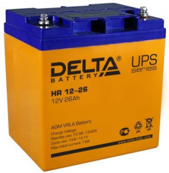 Аккумулятор Delta HR 12-26 12В/26Ач