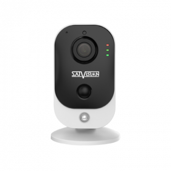 Видеокамера Satvision SVI-C223AW v3.0 2 Mpix 2.8mm пластиковая компактная с Wi-Fi модулем
