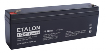 Аккумулятор Etalon FS 12022 12В/2,2Ач герметичный свинцово-кислотный