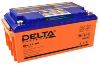 Аккумулятор Delta GEL 12-65 12В/65Ач