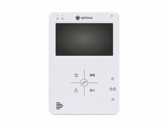 Видеодомофон Optimus VM-4.0 белый дисплей 4.3