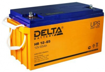 Аккумулятор Delta HR 12-65 12В/65Ач